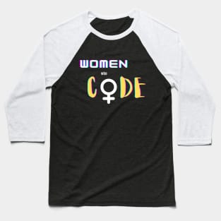 Women who Code Baseball T-Shirt